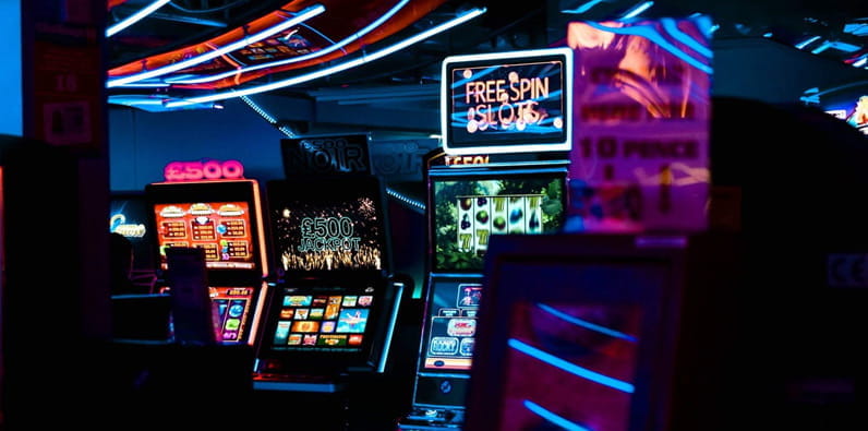 Play different slot machines: